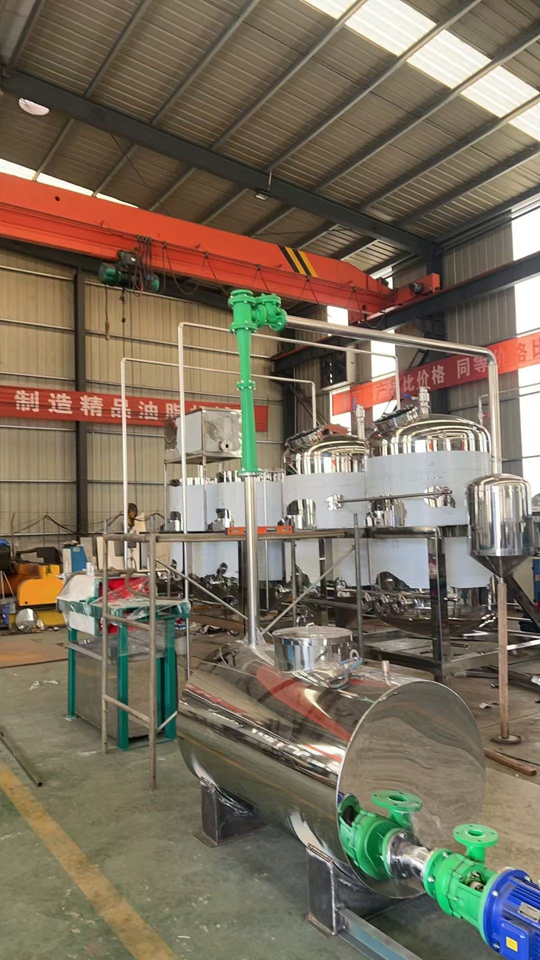 发货浙江绍兴香榧籽油，茶籽油精炼冬化设备